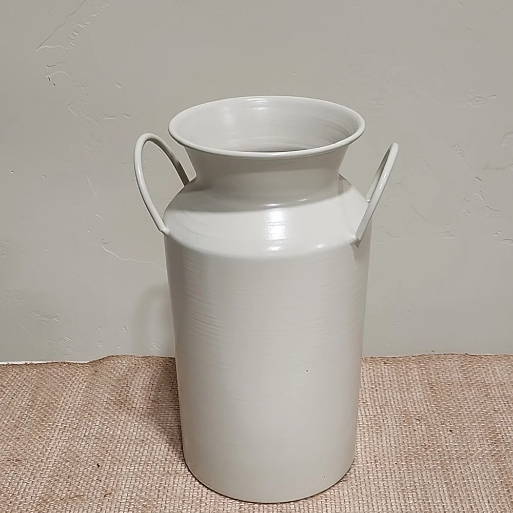 White Milk Jug Vase